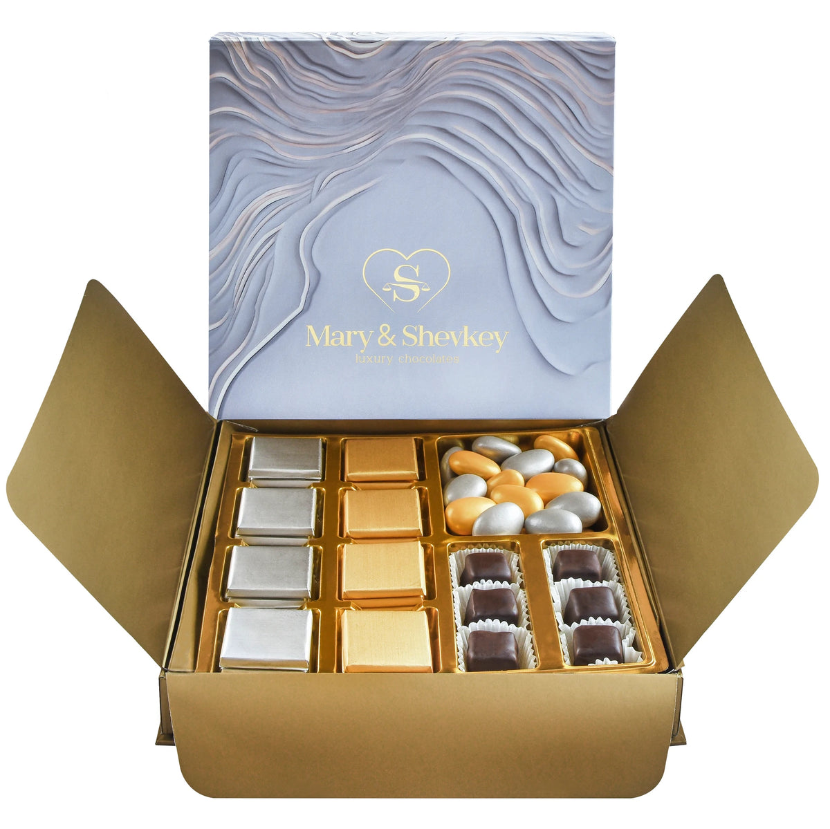 Chocolate especial en caja de los antepasados