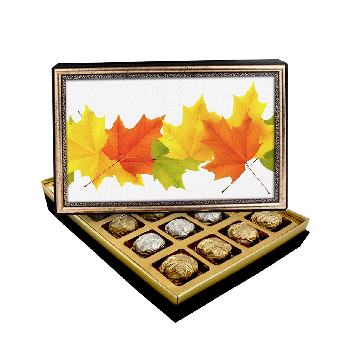 Autumn Canvas Painting Chocolate
