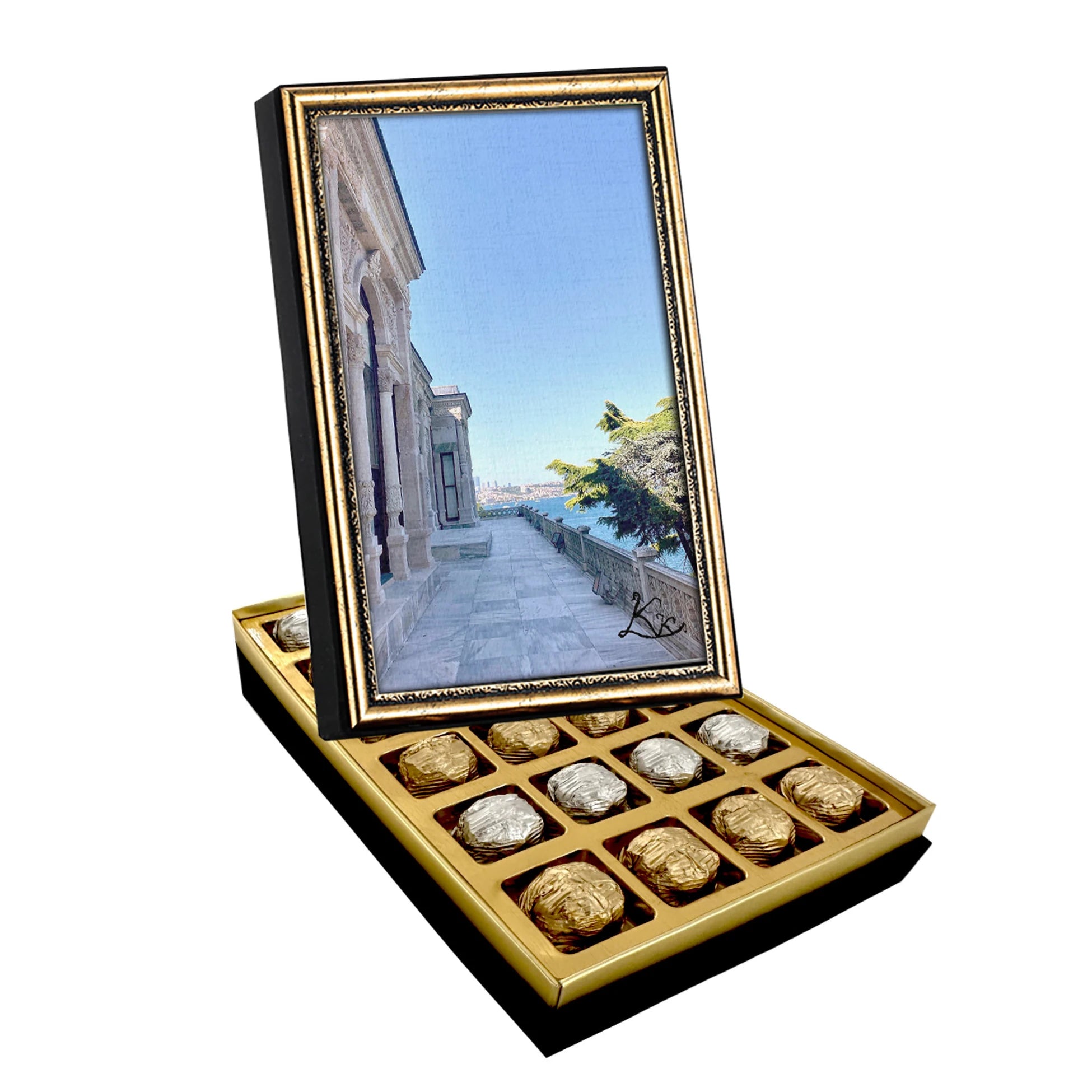 Topkapi Palace Canvas Painting Chocolate